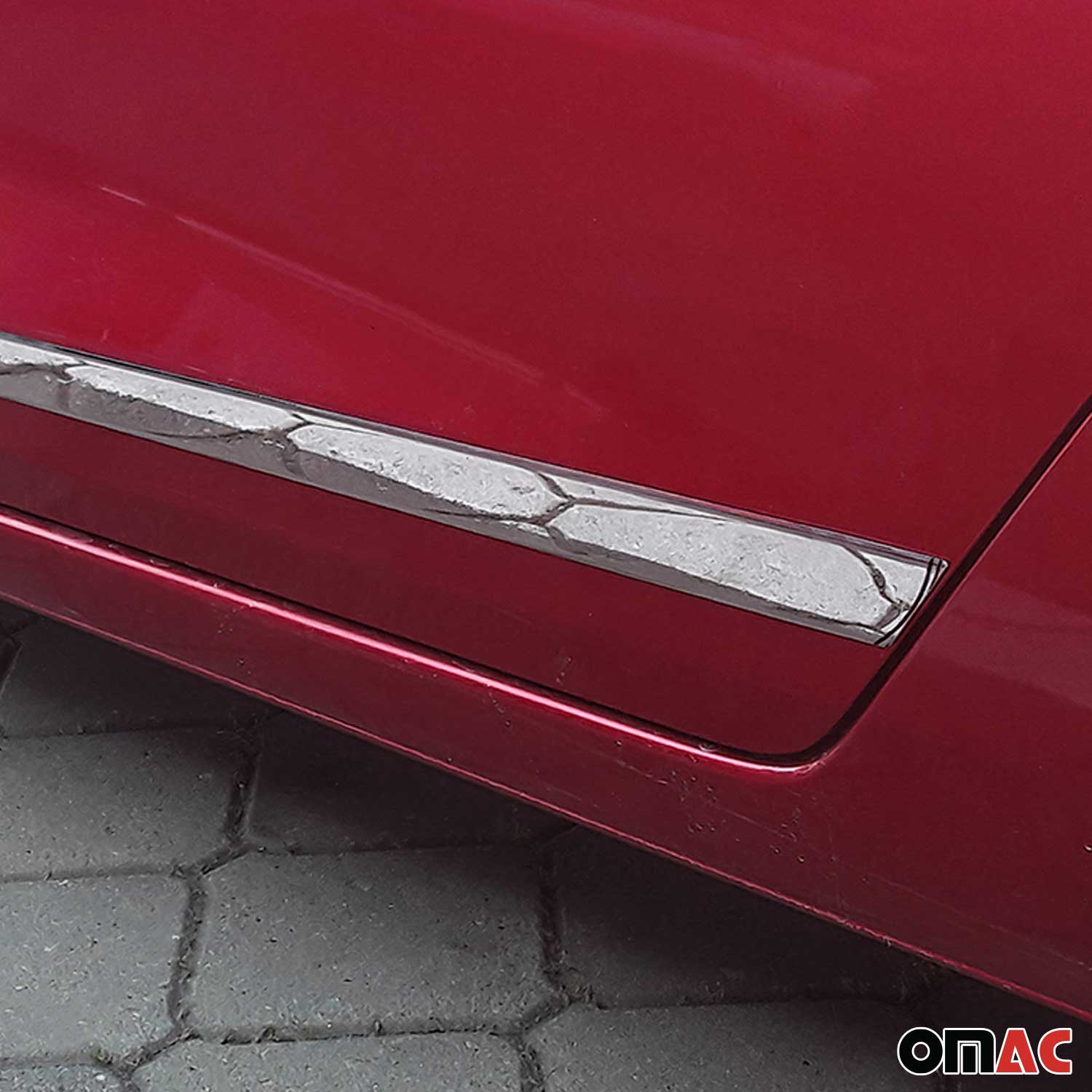 Seitentürleiste Türschutzleiste für Honda Jazz IV 2020-2026 Edelstahl Chrom 4tlg - Image 6