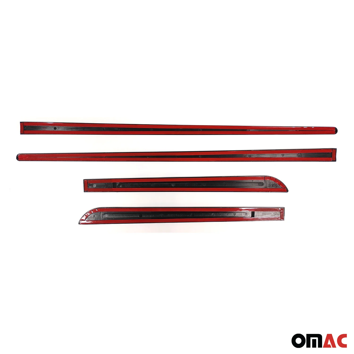Seitentürleiste Türschutzleiste Universal Polypropylene Schwarz 4x - Image 9