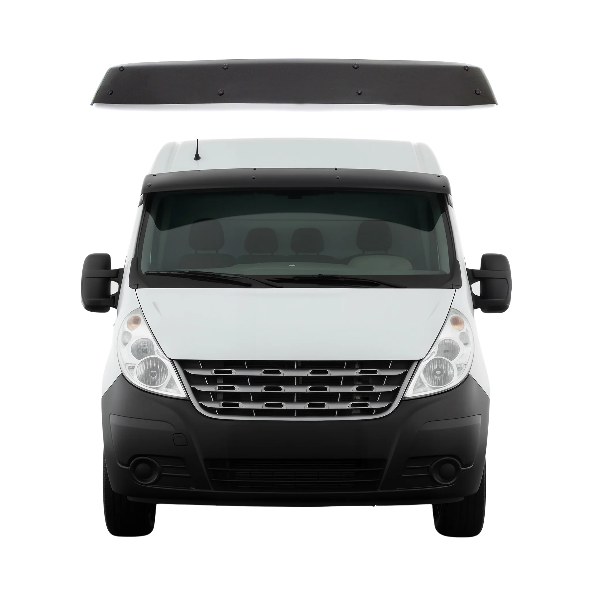 Sonnenblende äußeren Außensonnenblende für VW Crafter 2017-2024 Schwarz