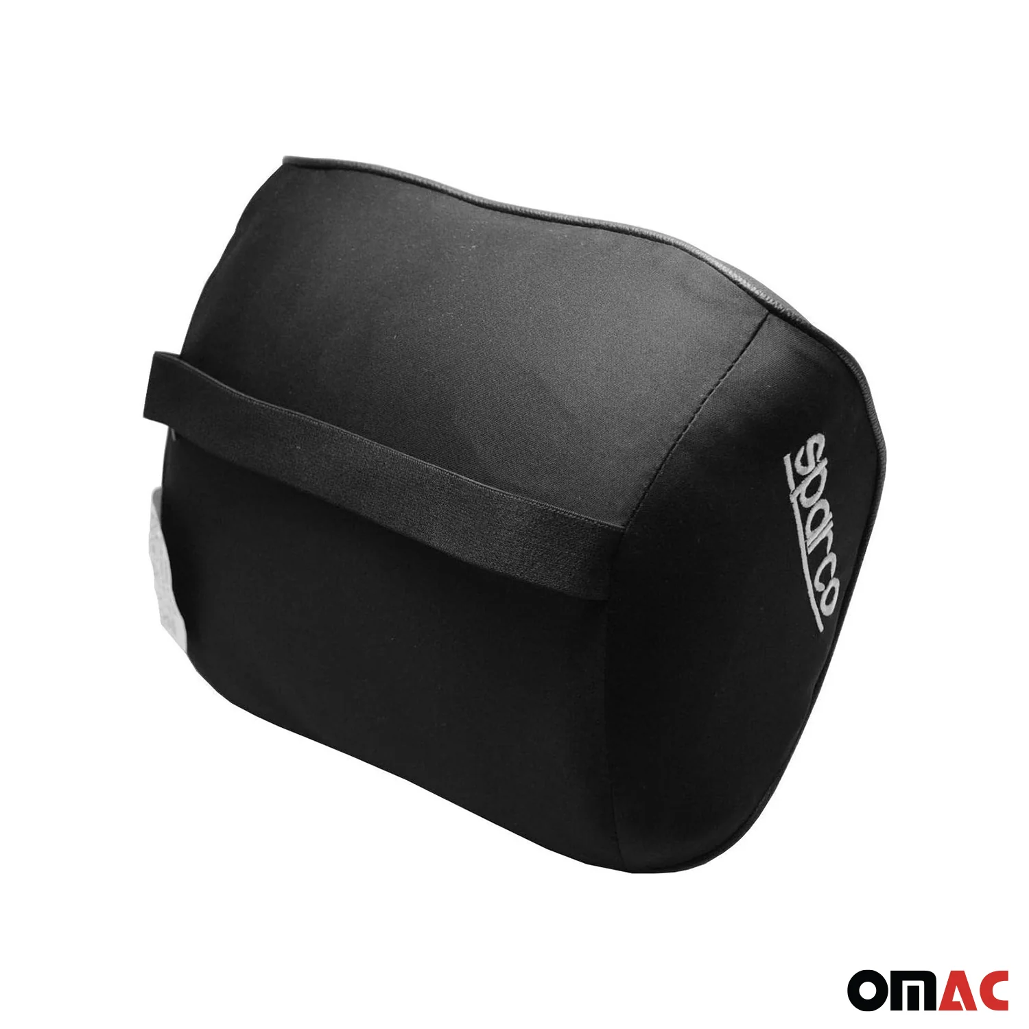 SPARCO Auto Nackenkissen Reisekissen Schwarz Ergonomische Memory-Schaum Kissen - Image 8