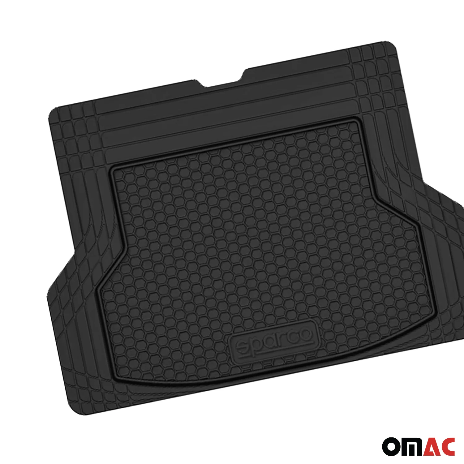 SPARCO Kofferraumwanne Laderaumwanne Universal Trimmbare Kofferraummatte Gummi - Image 6