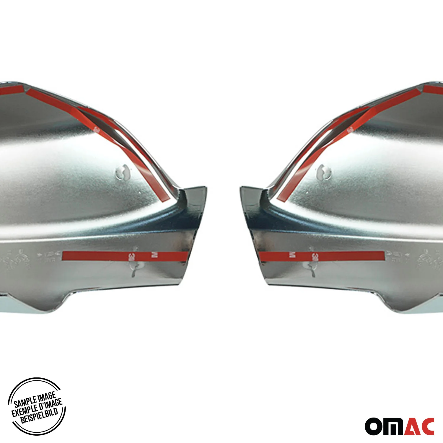 Spiegelkappen Spiegelabdeckung für Honda Civic mk8 Limo 2006-11 Pre-FL Chrom Abs - Image 10