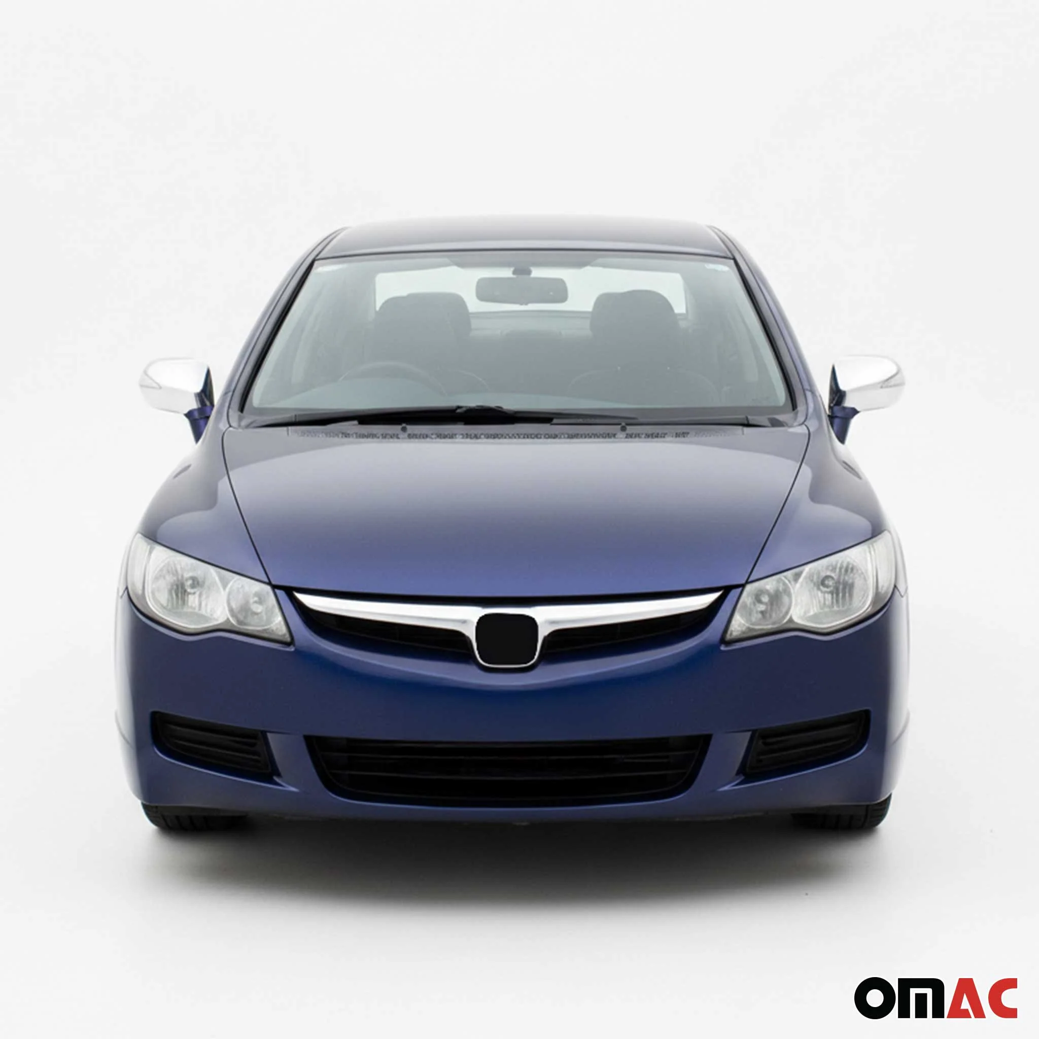 Spiegelkappen Spiegelabdeckung für Honda Civic mk8 Limo 2006-11 Pre-FL Chrom Abs - Image 3