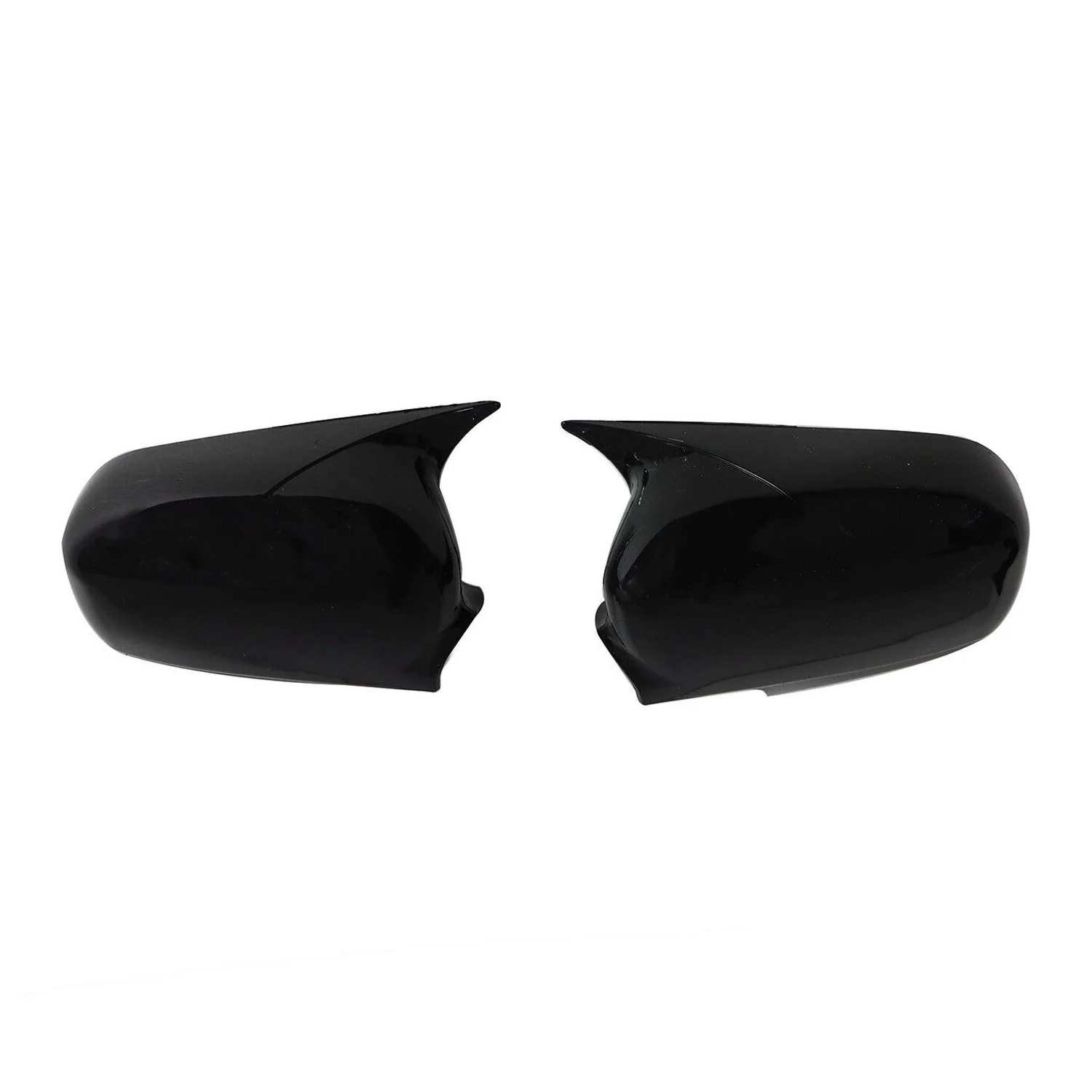 Spiegelkappen Spiegelabdeckung für Honda Civic 2002-2004 ABS Schwarz Glanz 2tlg - Image 6