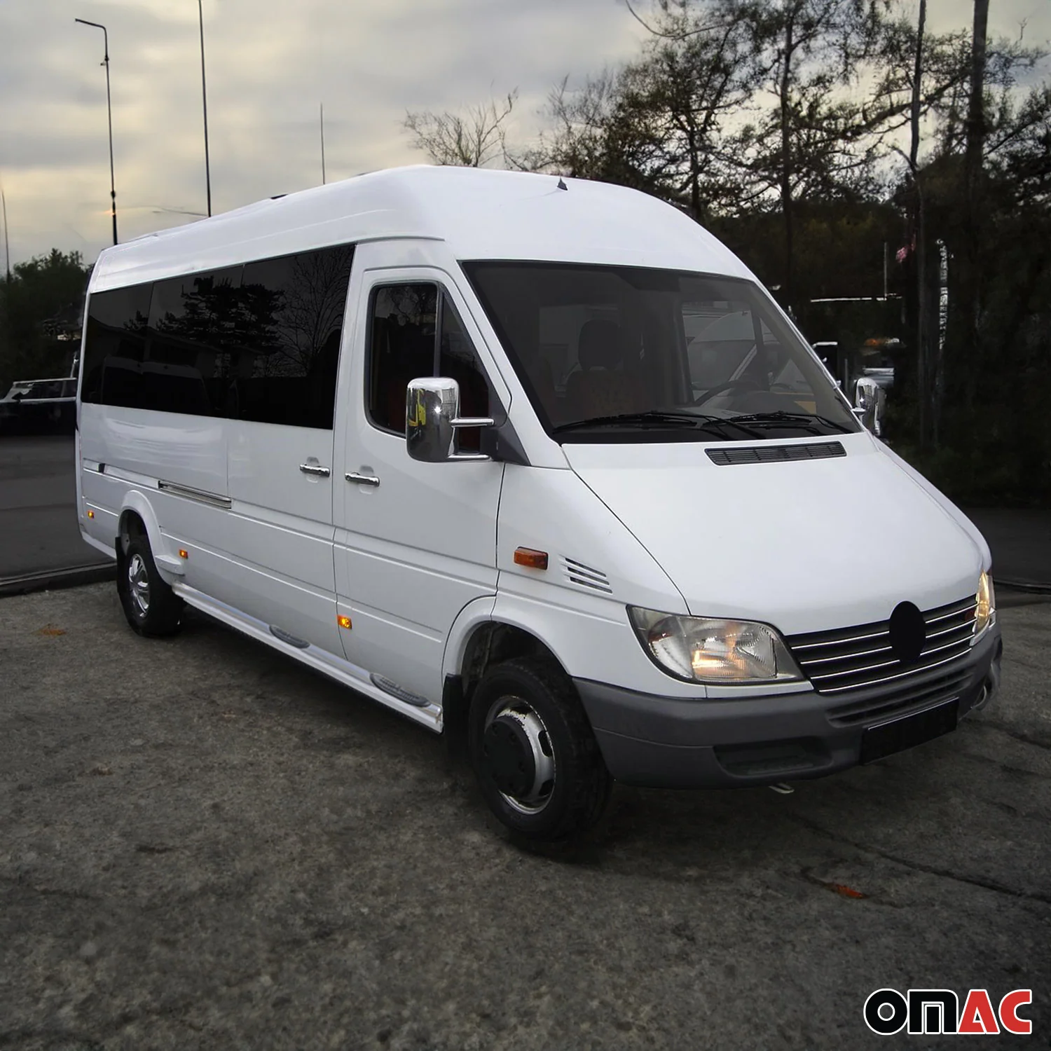 Spiegelkappen Spiegelabdeckung für Mercedes Sprinter W901 1995-2006 Chrom ABS - Image 2