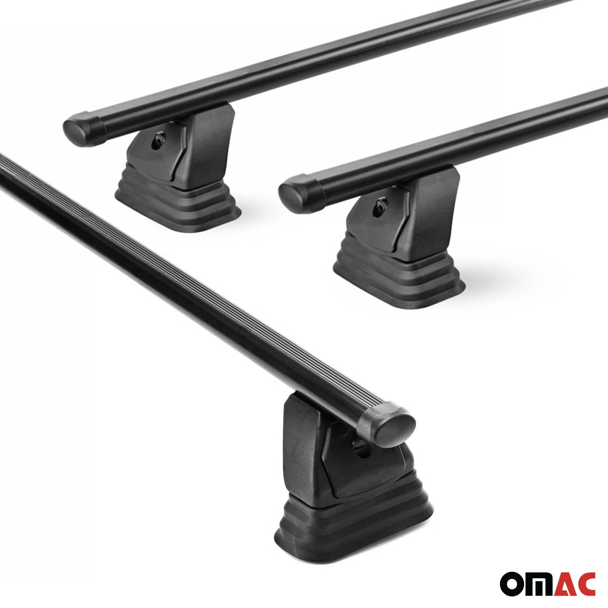 Stahl Dachträger für Citroen C4 Aircross 2012-2017 TÜV 75 kg 2tlg Schwarz - Image 9