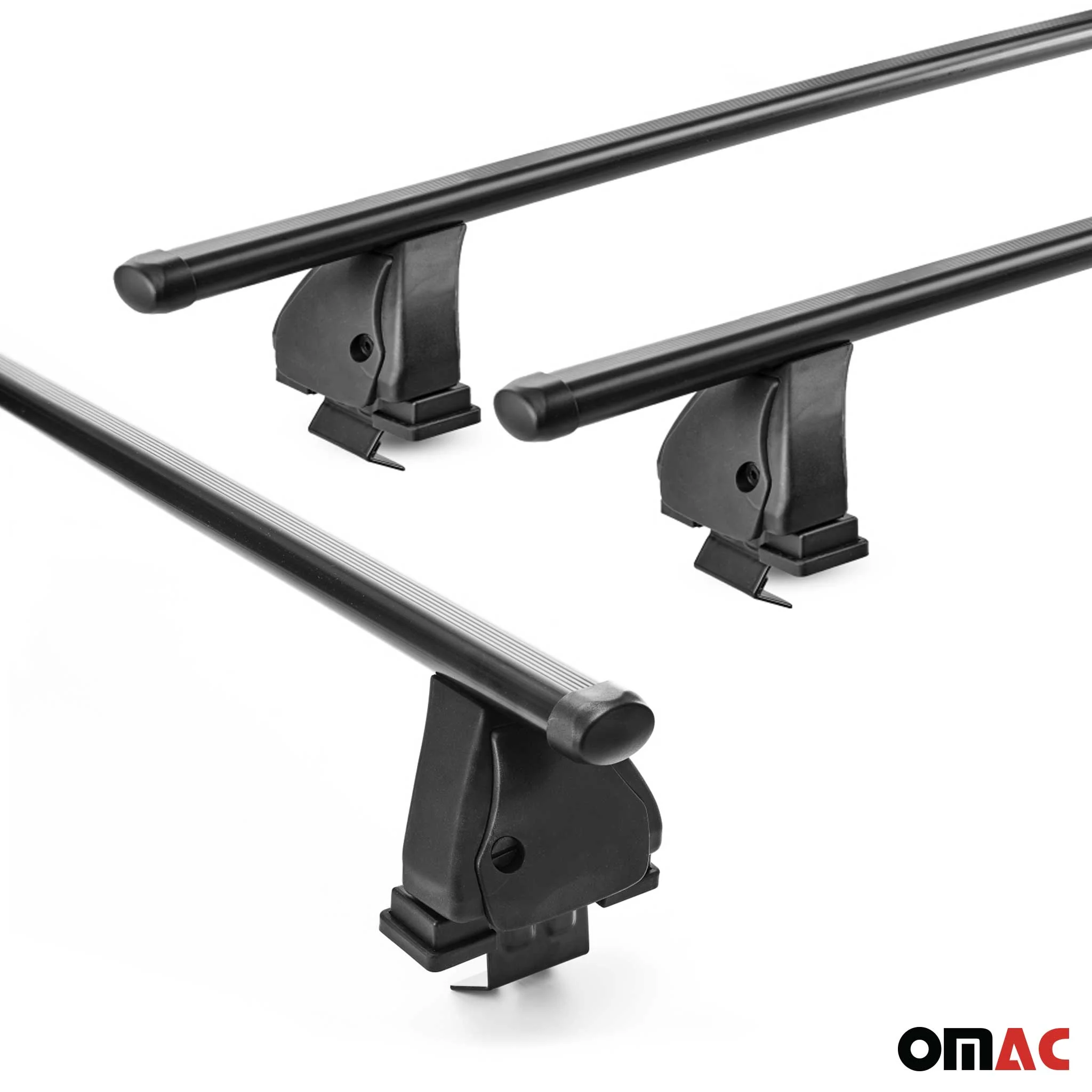 Stahl Dachträger für DS 3 Crossback 2018-2026 TÜV Abschließbar 2tlg Schwarz - Image 9
