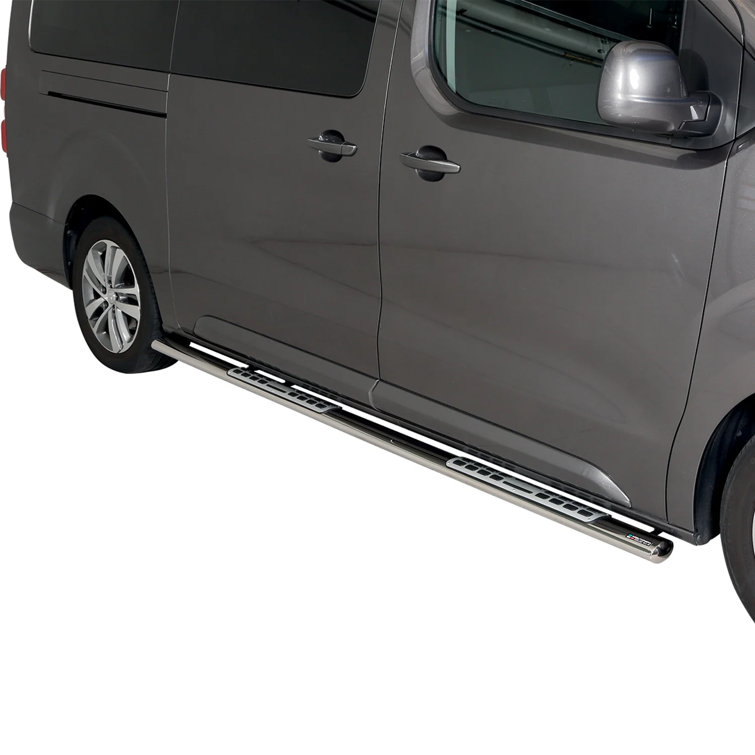 Stahl Seitenschweller Schwellerrohre für Peugeot Expert 2016-2026 L3 Langer Grau