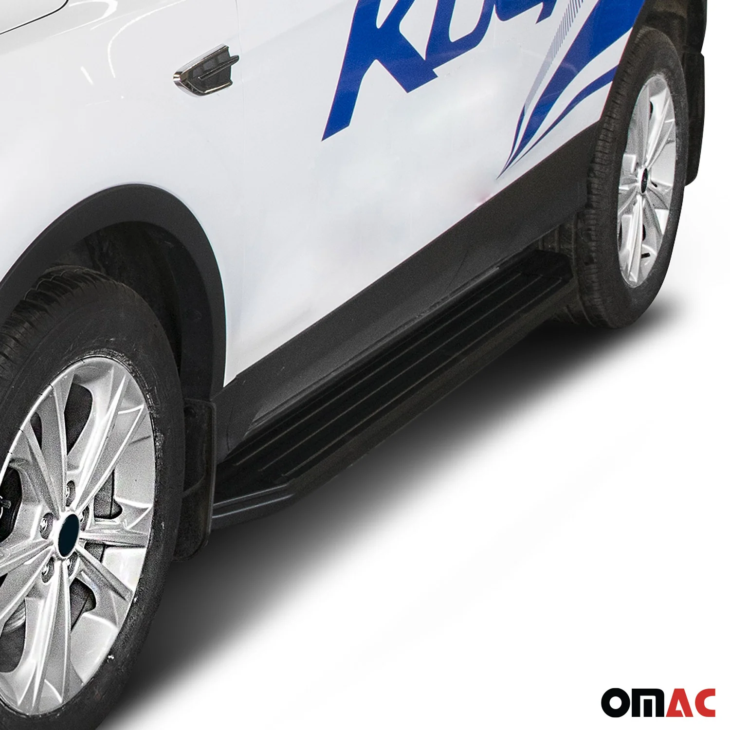 Trittbretter Seitenschweller für Ford Kuga II 2012-2019 Aluminium Schwarz ABE 2x - Image 3