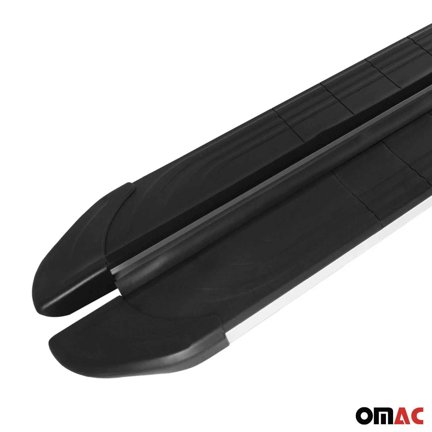 Trittbretter Seitenschweller für Jeep Grand Cherokee 2005-2011 Alu Schwarz Grau - Image 10