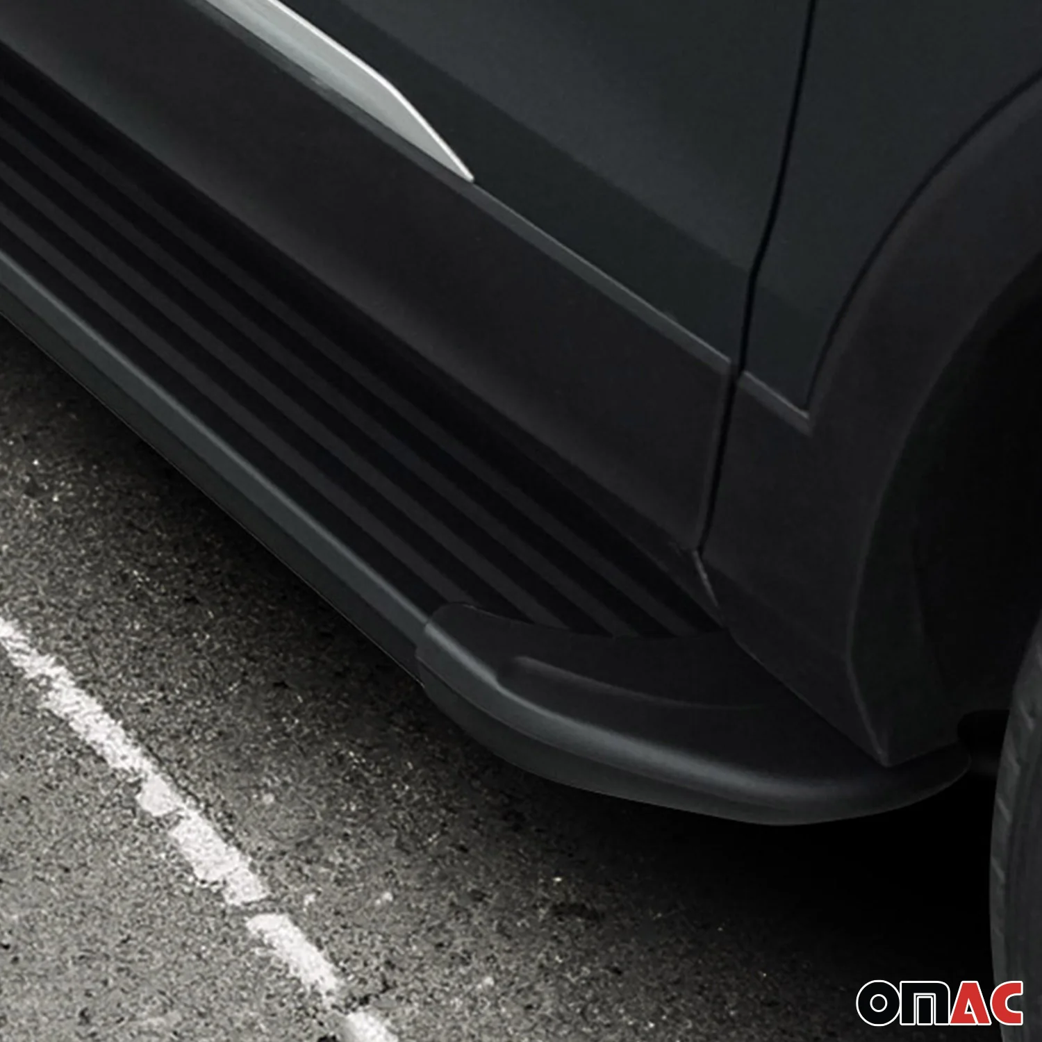 Seitenschweller Trittbretter Schweller für Jeep Renegade 2015-2024 Alu Schwarz - Image 5