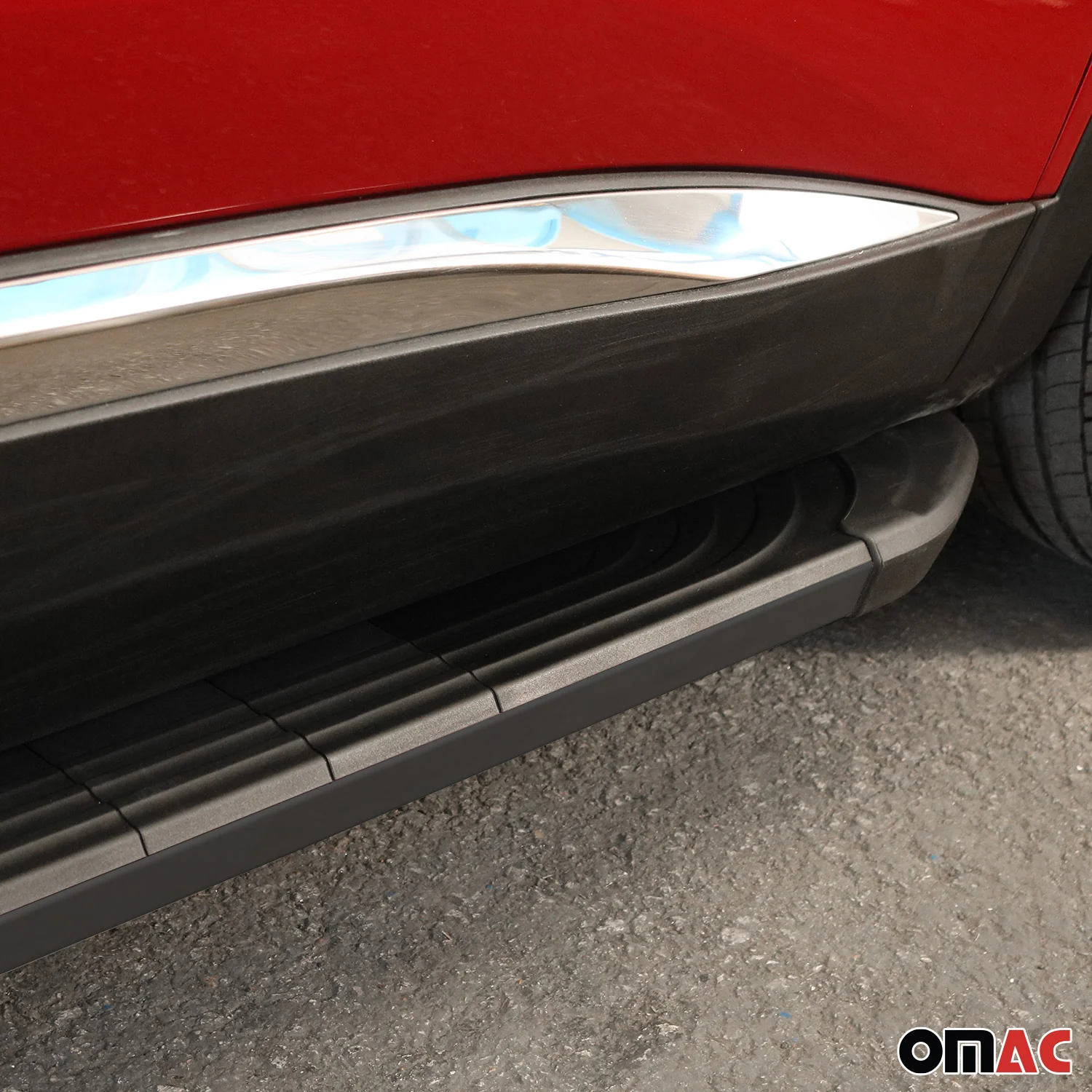 Trittbretter Seitenschweller für Kia Sportage 2004-2010 Aluminium Schwarz 2tlg - Image 9