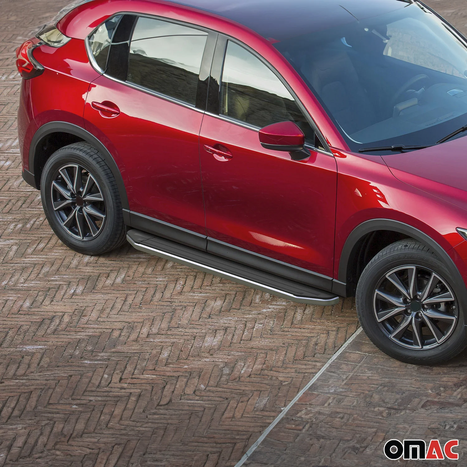 Trittbretter Seitenschweller für Mazda CX-5 2017-2024 ABE Alu - Image 3