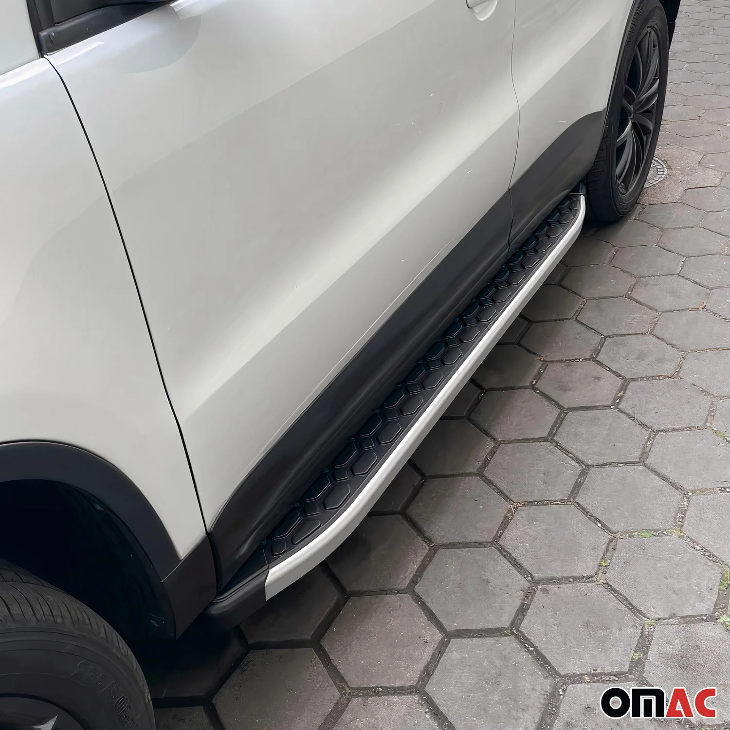 Trittbretter Seitenschweller für MG ZS-EV 2020-2026 Edelstahl Chrom 2 tlg - Image 3