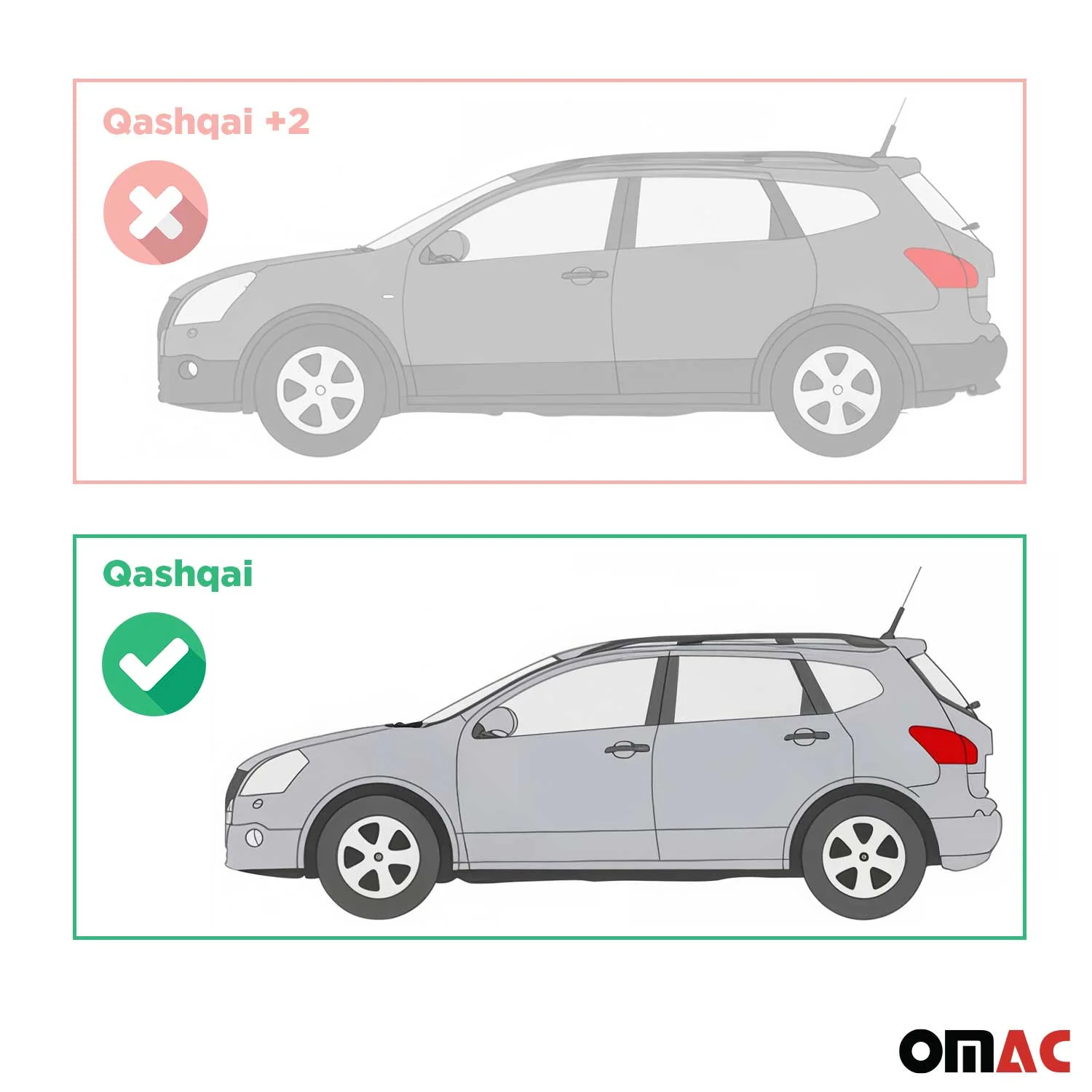 Trittbretter Seitenschweller für Nissan Qashqai J10 2006-2014 ABE Alu - Image 3