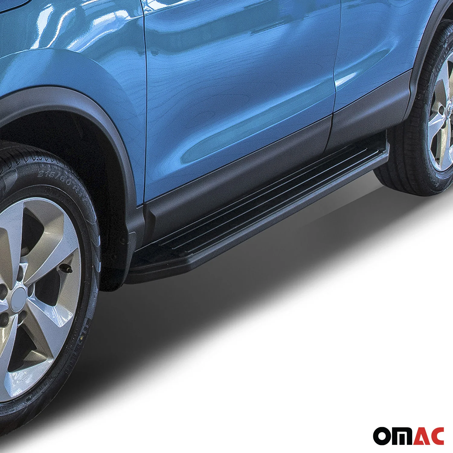 Trittbretter Seitenschweller für Nissan Qashqai 2018-2024 Alu Schwarz ABE - Image 3