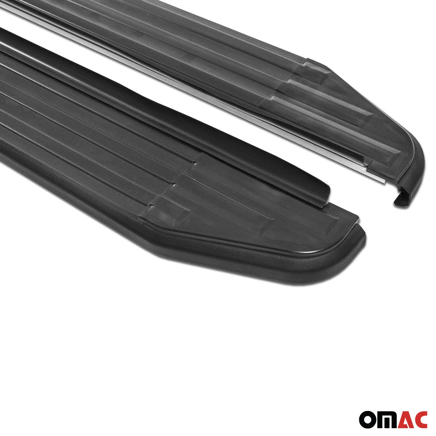 Trittbretter Seitenschweller für Nissan Qashqai 2018-2024 Alu Schwarz ABE - Image 4