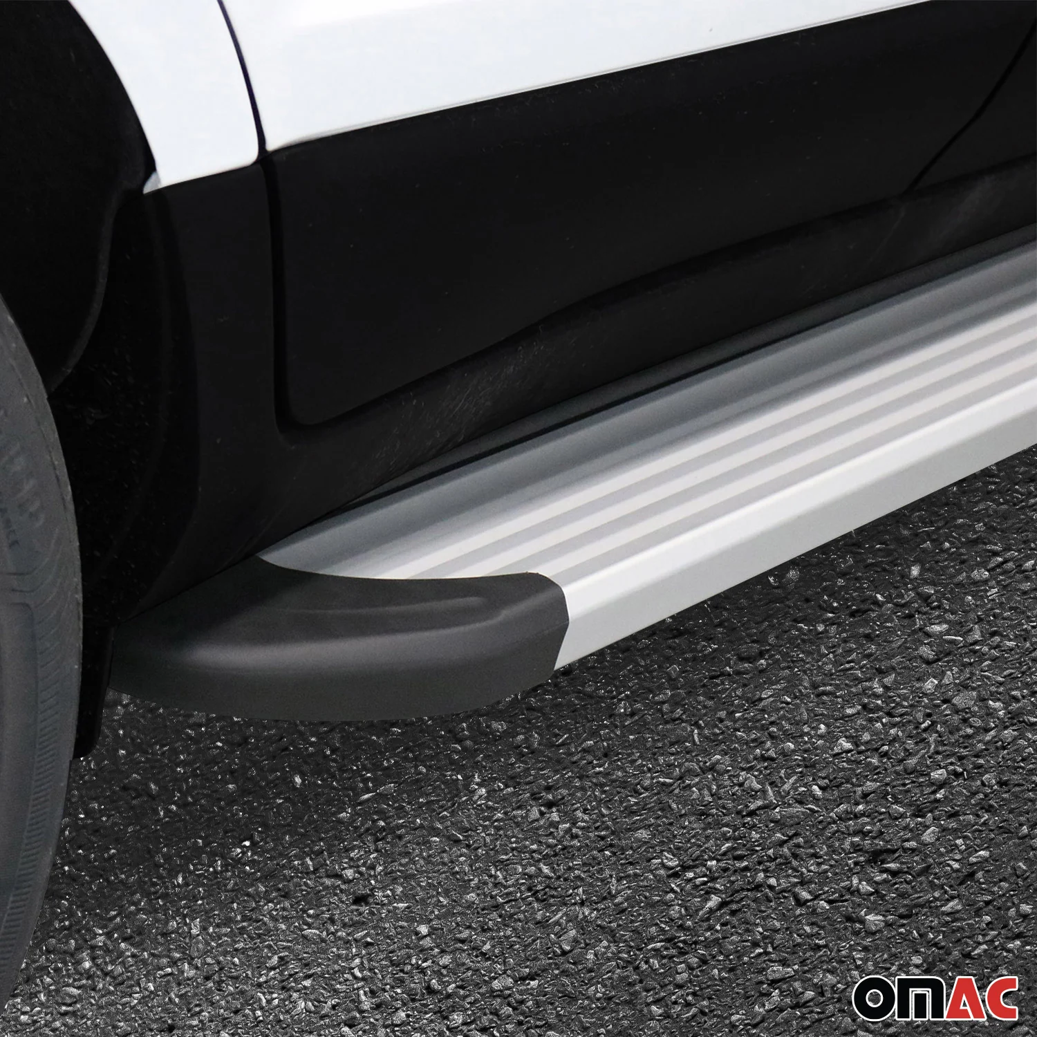 Seitenschweller Trittbretter Schweller für Ssangyong Korando 2011-2019 Alu Grau - Image 5