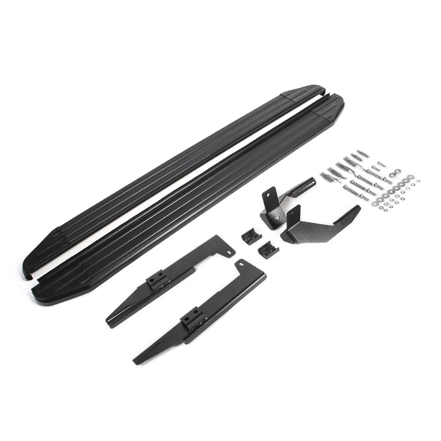 Trittbretter Seitenschweller für Suzuki SX4 2016-2021 ABE Schwarz Alu - Image 2
