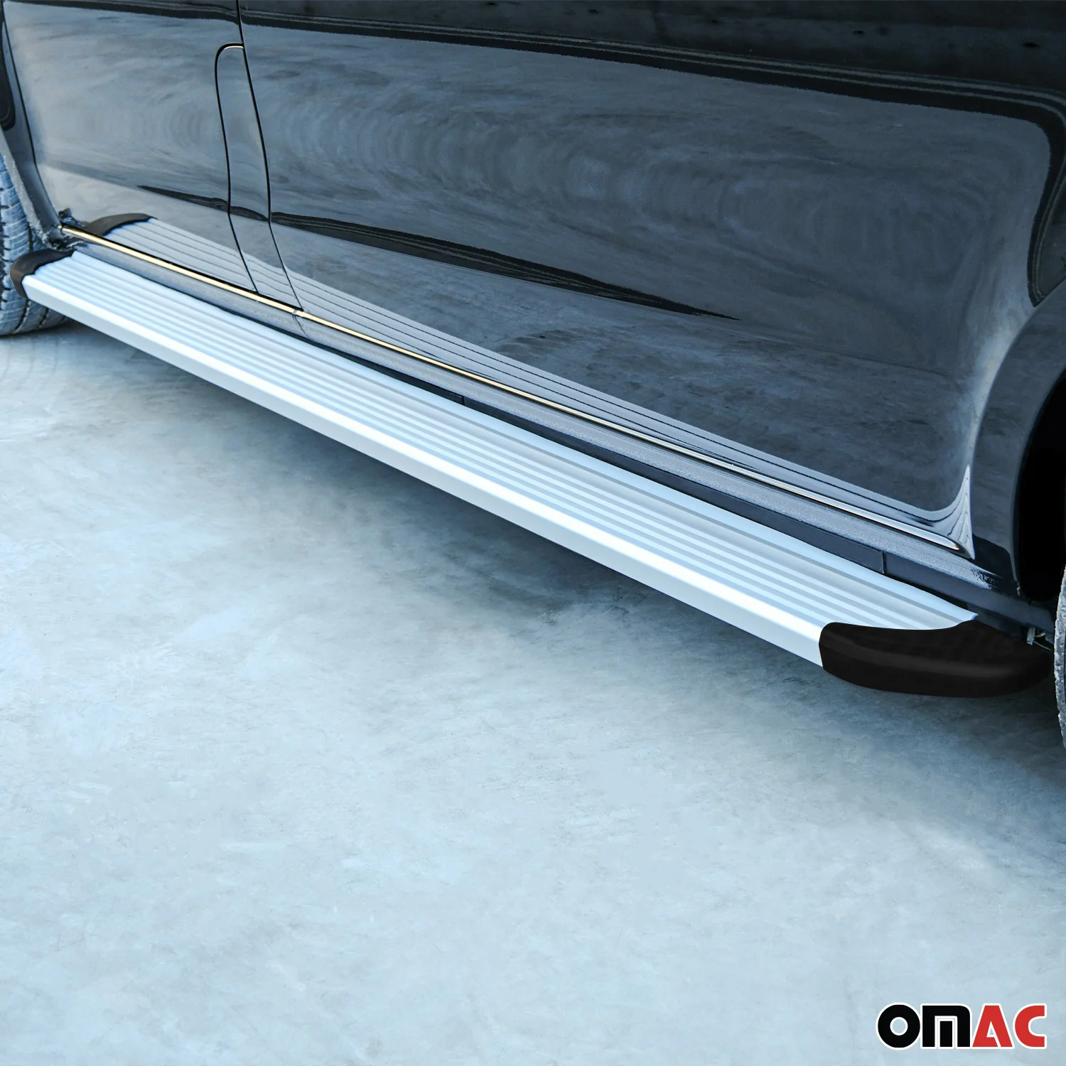 Seitenschweller Trittbretter Schweller für VW Tiguan 2007-2016 Aluminium Silber - Image 11