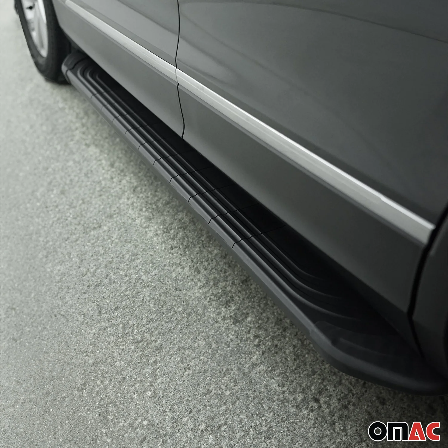 Trittbretter Seitenschweller für VW Tiguan II 2016-2023 Aluminium Schwarz 2x - Image 11