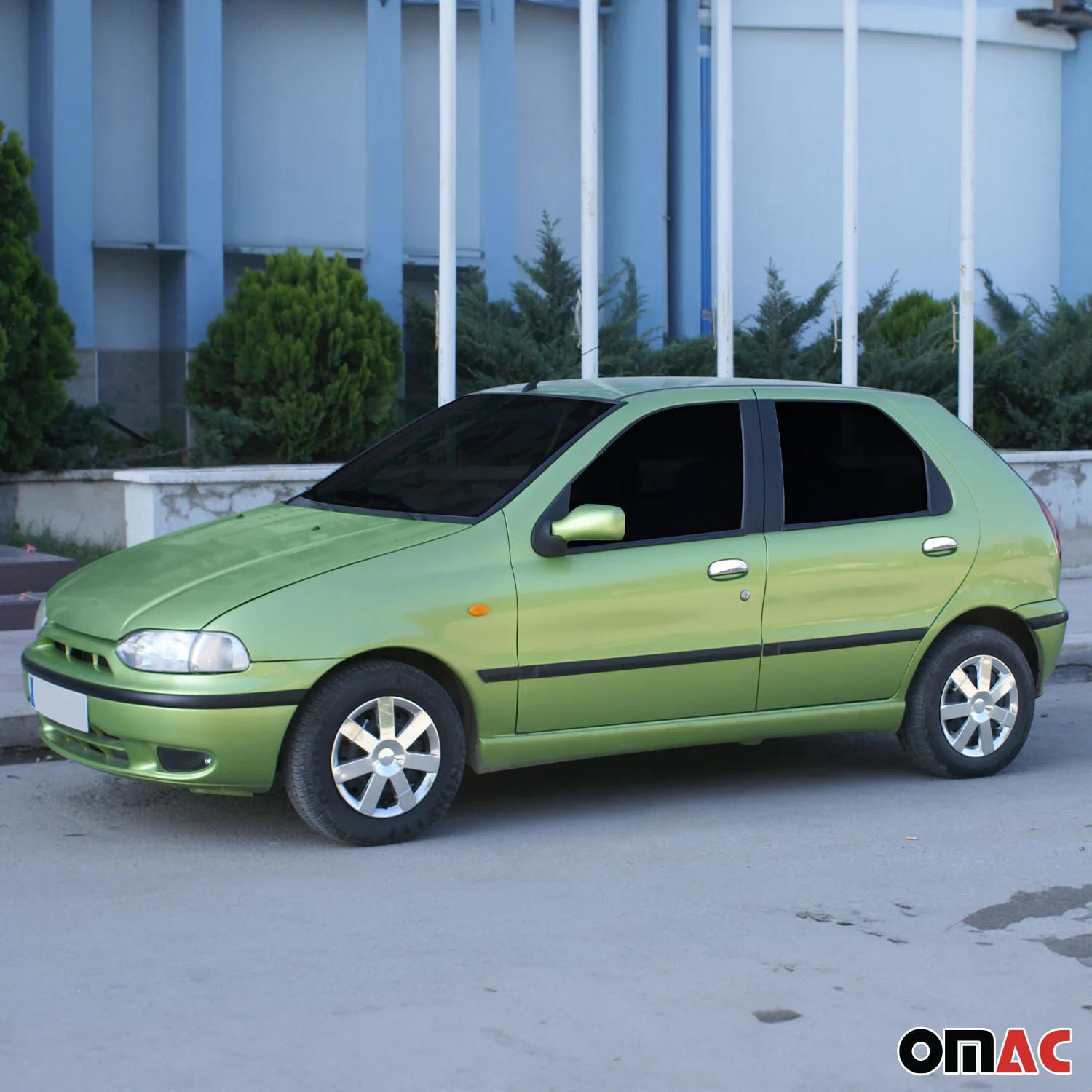 Chrom Türgriff Blende für Fiat Palio 1996-2000 4Tür Edelstahl 4tlg - Image 2
