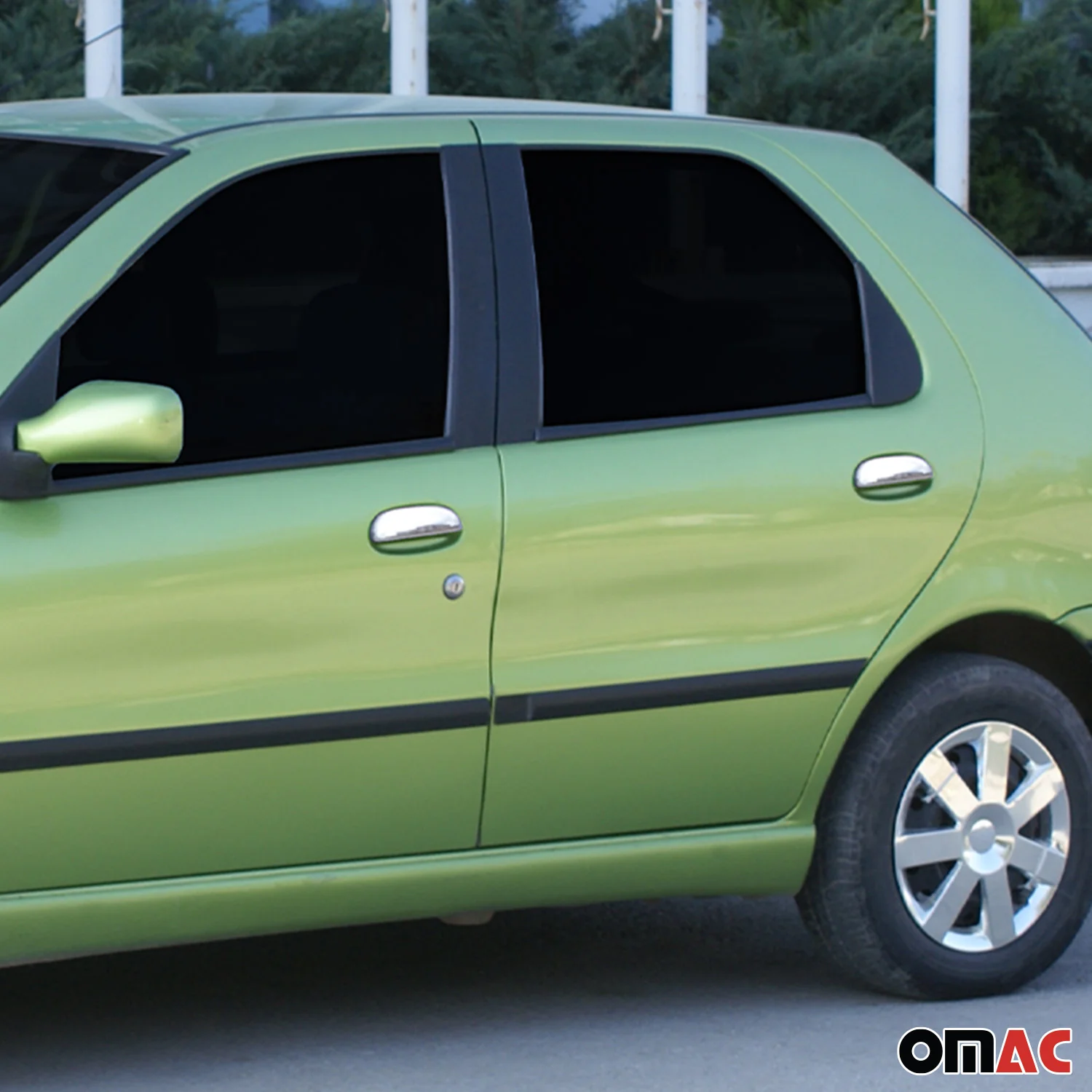 Chrom Türgriff Blende für Fiat Palio 1996-2000 4Tür Edelstahl 4tlg - Image 3
