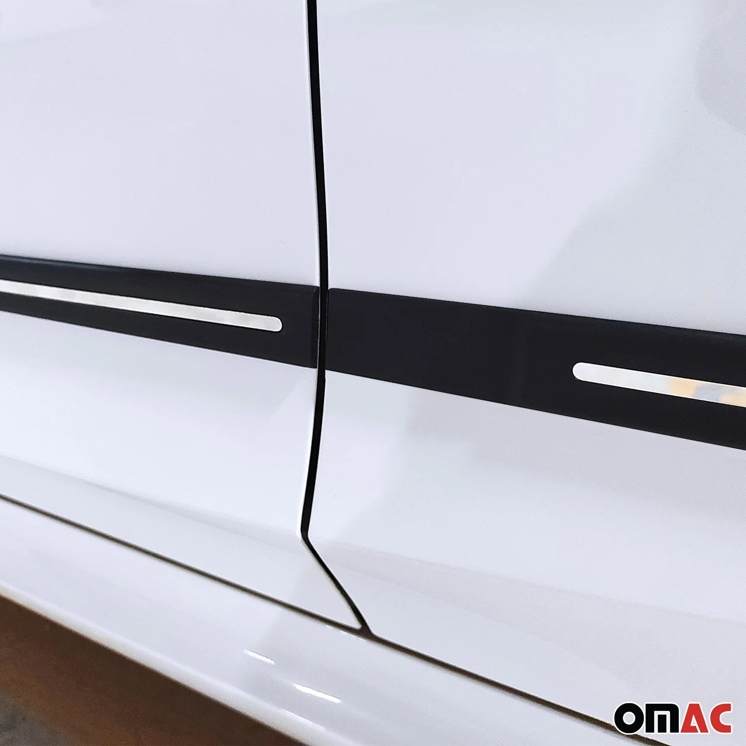 Seitentürleiste Türleisten Türschutzleisten für Chevrolet Cruze ABS Chrom 4x - Image 8