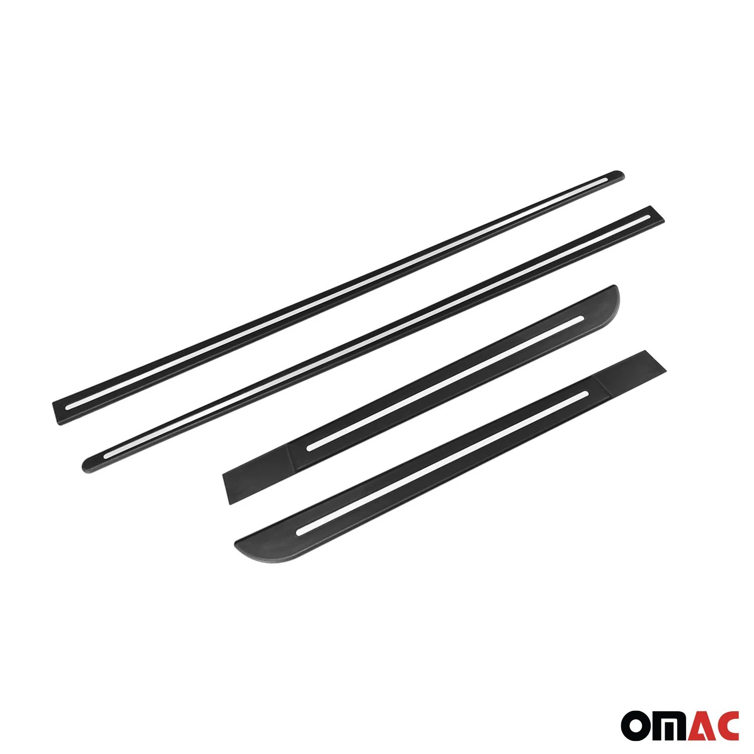 Seitentürleiste Türleisten Türschutzleisten für Ford Focus ABS Chrom Schwarz 4x - Image 11