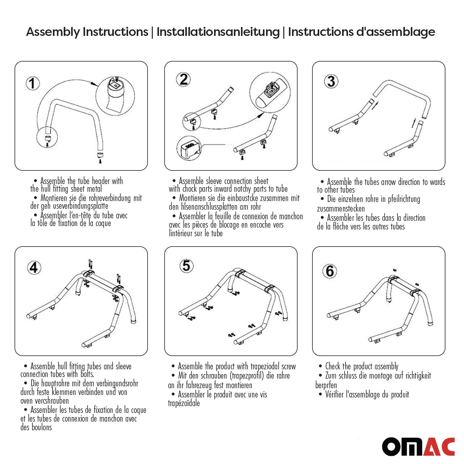 Überrollbügel Rollbar für Fiat Fullback 2016-2021 Gefärbten Stahl Ø76 Silber - Image 4