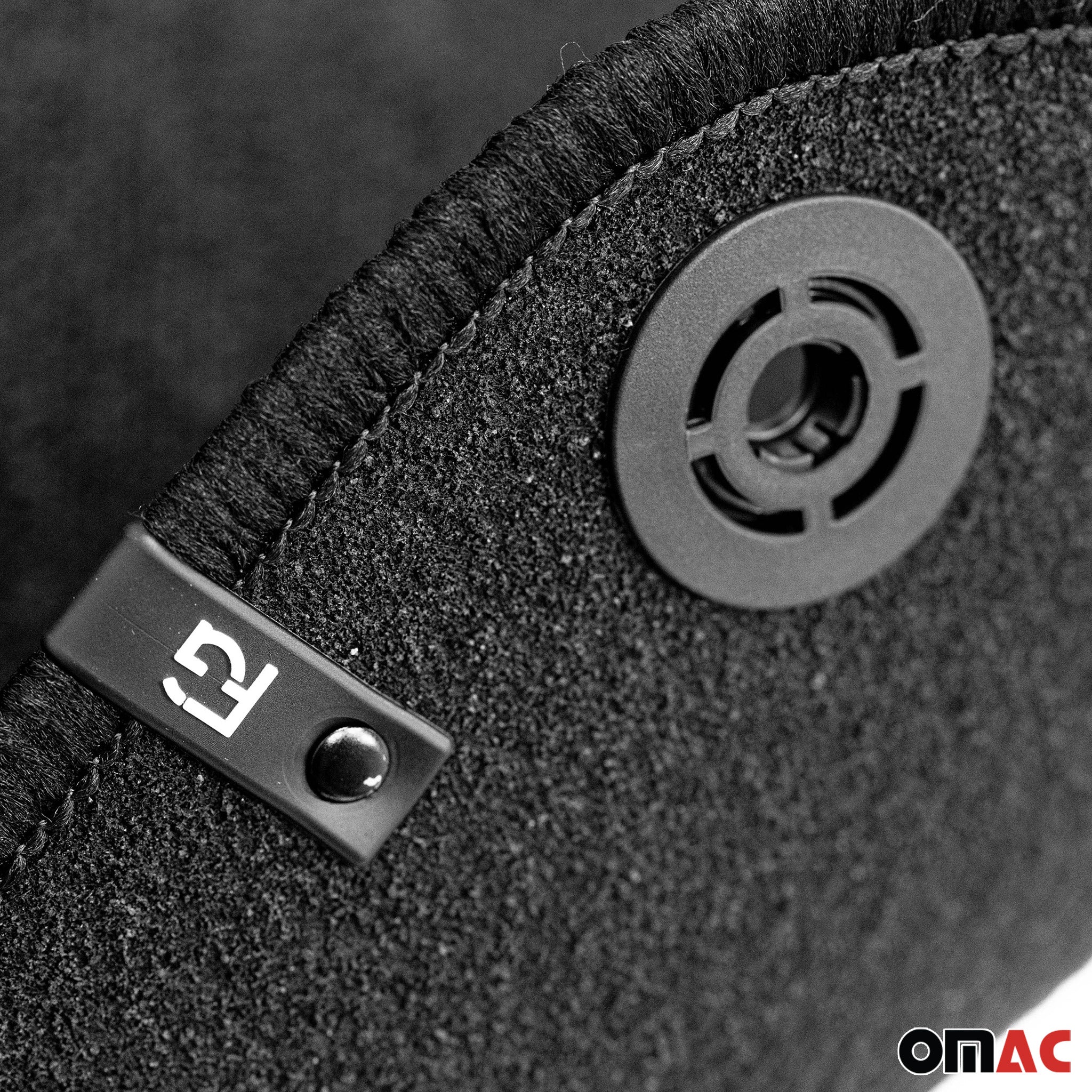 Velours Fußmatten für Renault Zoe 2012-2024 Autoteppich Automatten Schwarz 4 tlg - Image 4