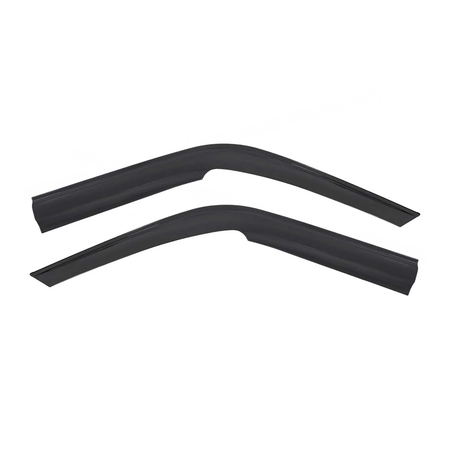 Windabweiser Regenabweiser für Fiat Ducato 2006-2014 Kunststoff Schwarz 2x - Image 2