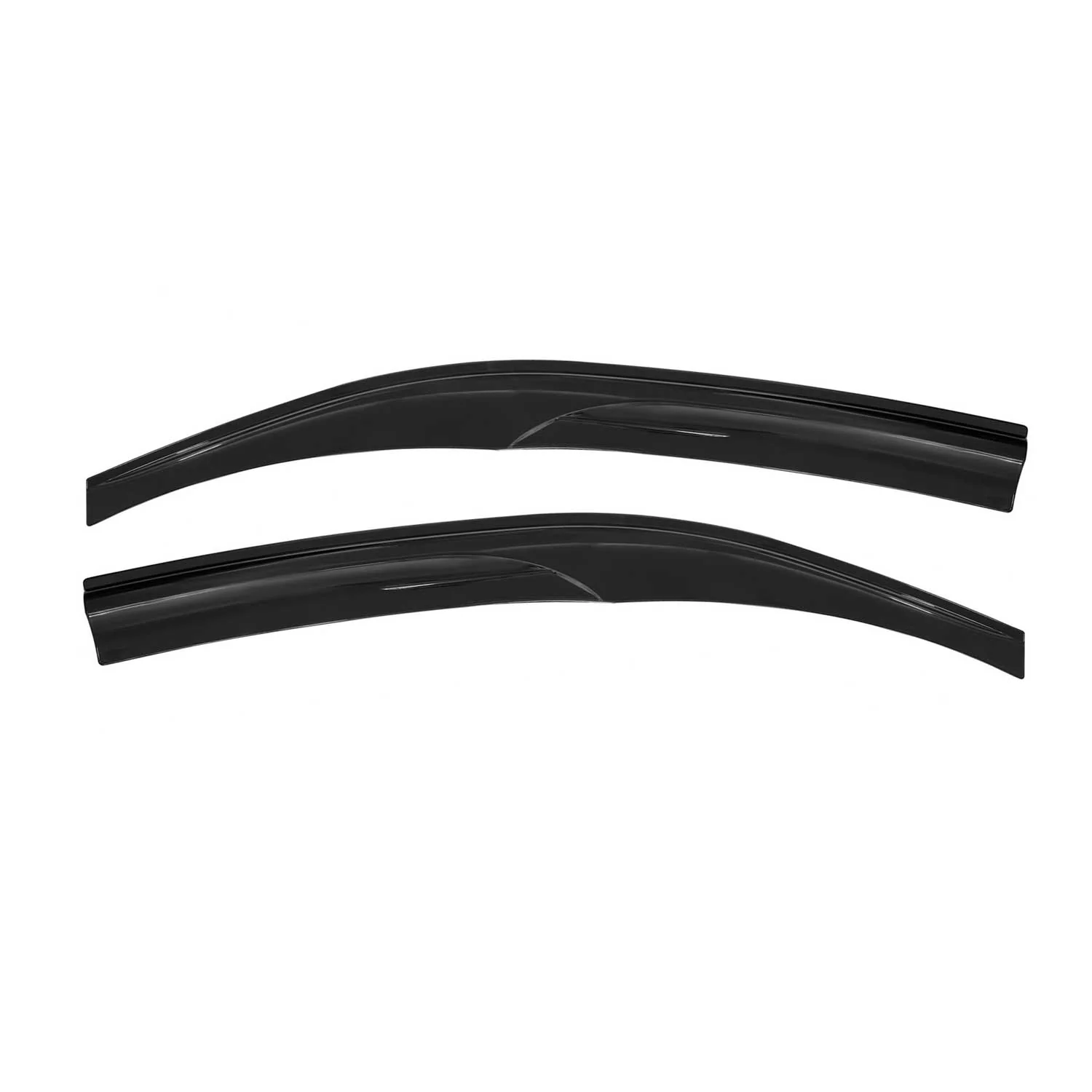 2x Windabweiser Regenabweiser für Peugeot Expert Traveller 3 2016-2026 Dunkel - Image 2
