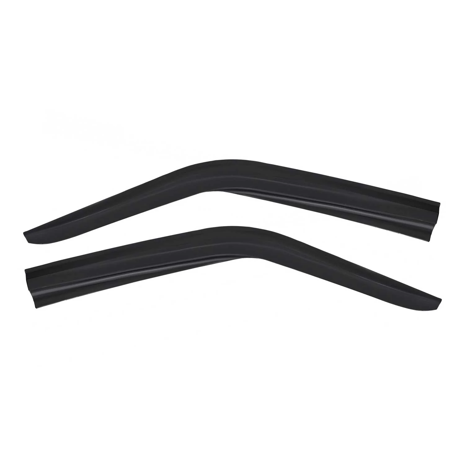 2x Windabweiser Regenabweiser für Renault Trafic 2001-2014 Acryl Dunkel - Image 2