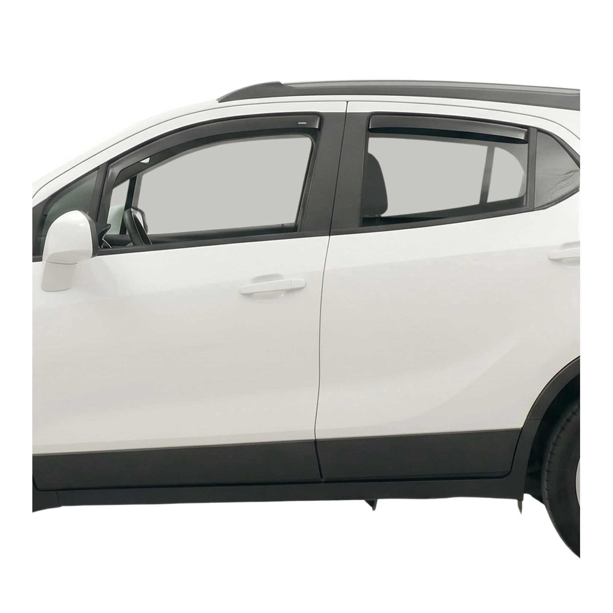 Windabweiser Regenabweiser für Opel Grandland 2017-2024 Dunkel Acryl 4tlg