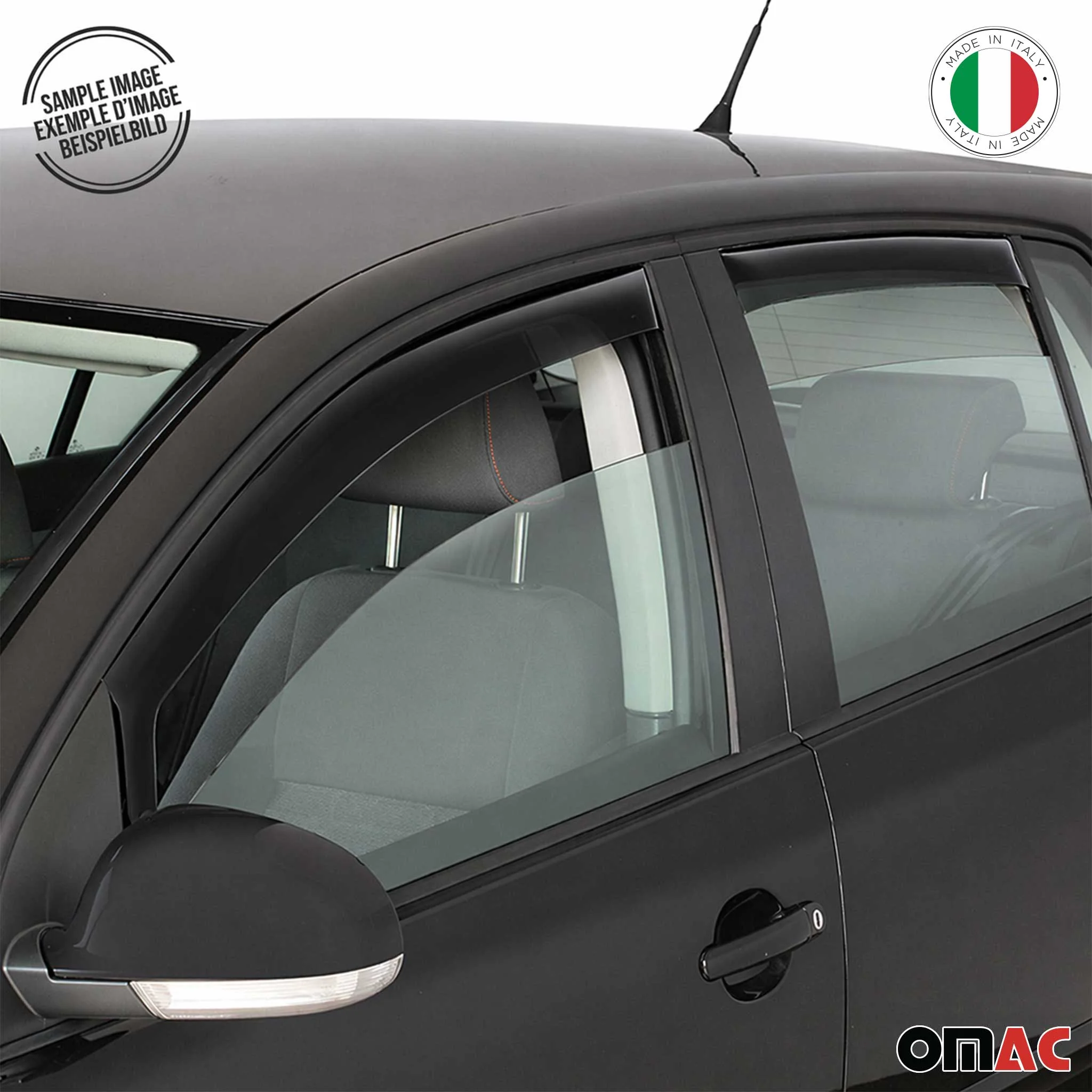 Windabweiser Regenabweiser für Peugeot 2008 2019-2026 Dunkel Acryl 4tlg - Image 8