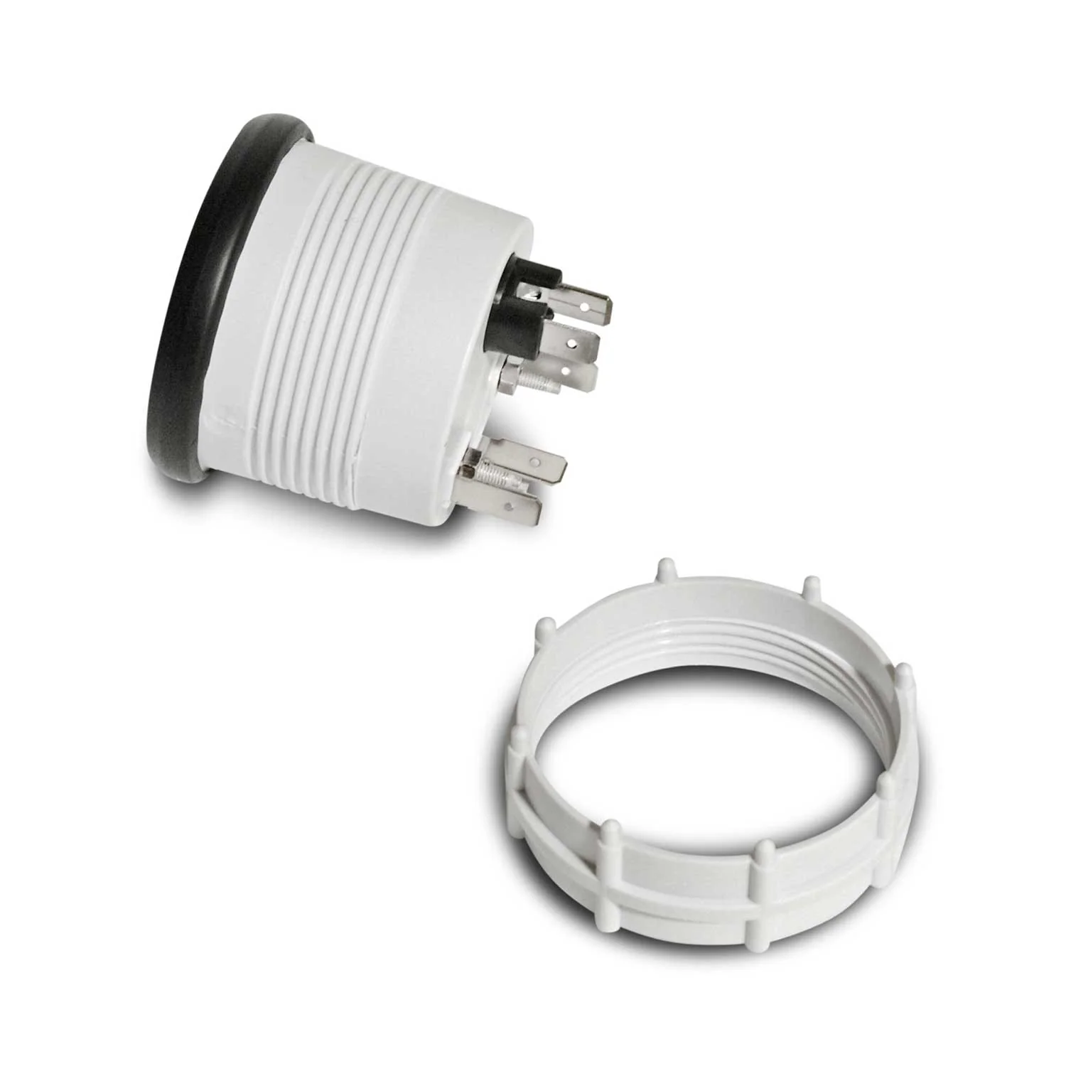 Zusatzinstrument Öldruck Youngtimer Ø52mm Universalle schwarz - Image 3
